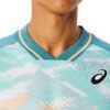 تی شرت تنیس مردانه اسیکس Asics Match Graphic SS Top- آبی