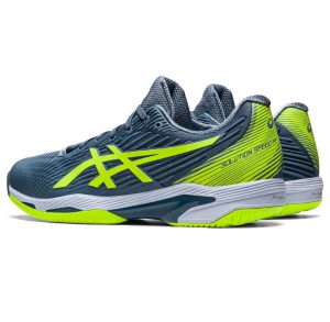 کفش تنیس مردانه اسیکس Asics Solution Speed FF 2- طوسی/سبز
