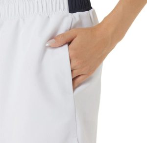 شلوارک تنیس زنانه اسیکس Asics court- سفید