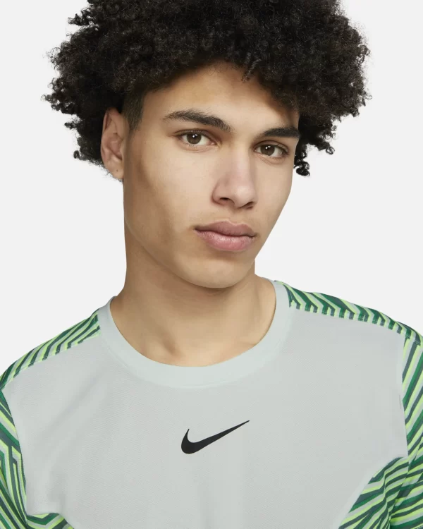 تی شرت تنیس مردانه نایک Nikecourt Dri Fit Slam- سبز