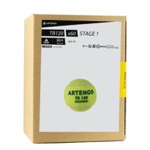 توپ تنیس آرتنگو ARTENGO TB120 بسته 60تایی