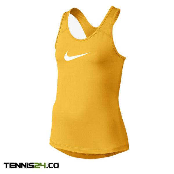 تاپ تنیس بچه گانه نایک Nike Pro Cool- زرد