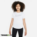 تی شرت تنیس بچگانه نایک Nike Dri-FIT One- سفید