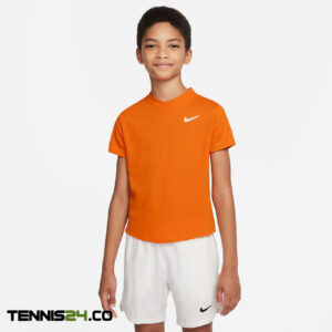 تی شرت تنیس بچگانه نایک NikeCourt Dri-FIT Victory- نارنجی