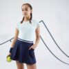 دامن تنیس بچه گانه آرتنگو ARTENGO DRY- آبی