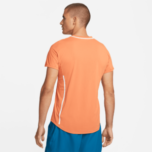 تی شرت تنیس مردانه نایک NikeCourt Slam Polo Neck- نارنجی