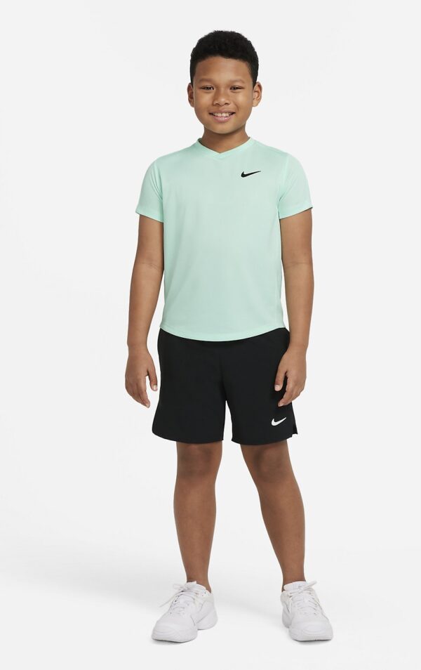 تی شرت تنیس بچگانه نایک NikeCourt Dri-FIT Victory- سبز