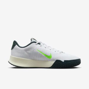کفش تنیس مردانه نایک NikeCourt Vapor Lite 2– سفید/سبز