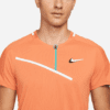 تی شرت تنیس مردانه نایک NikeCourt Slam Polo Neck- نارنجی