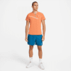 تی شرت تنیس مردانه نایک NikeCourt Slam Polo Neck- نارنجی