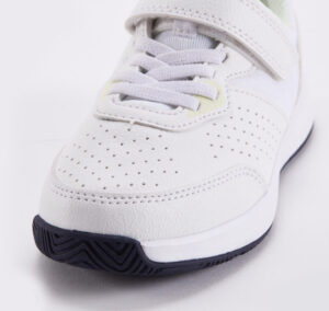 کفش تنیس بچگانه چسبی آرتنگو Artengo Essentiel KD- سفید