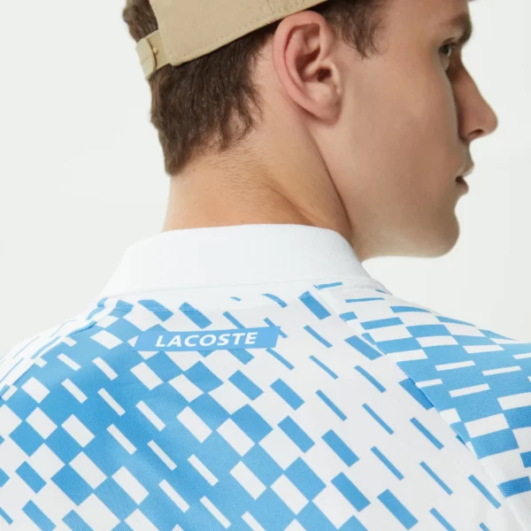 تی شرت تنیس مردانه لاکست Lacoste Sport X Novak Djokovic- آبی