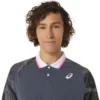 پلوشرت تنیس مردانه اسیکس Asics Court Graphic- خاکستری