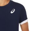 تی شرت تنیس پسرانه اسیکس Asics Tennis SS Top- سرمه ای - Image 5