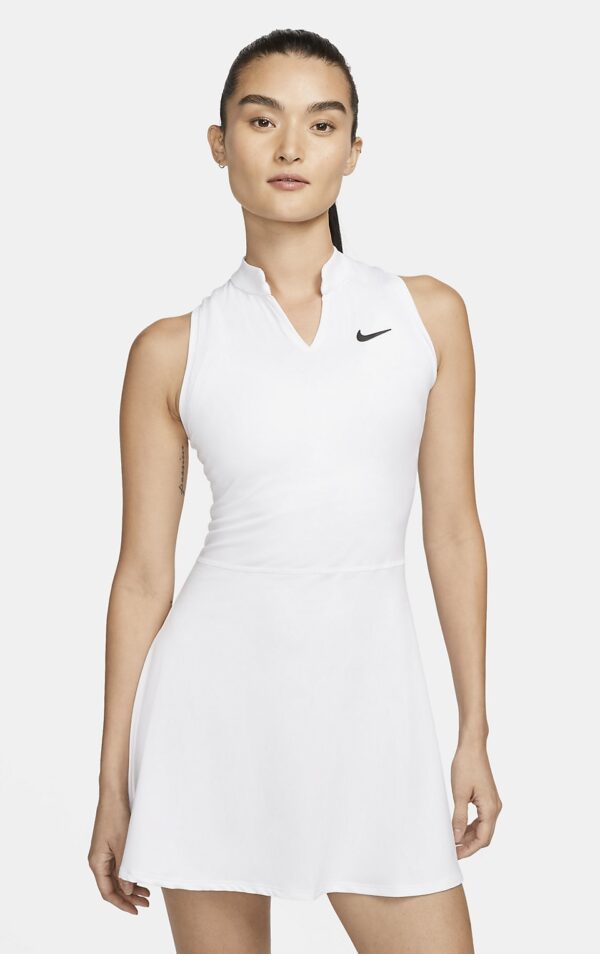 لباس تنیس زنانه نایک Nike Court Dri Fit Victory- سفید