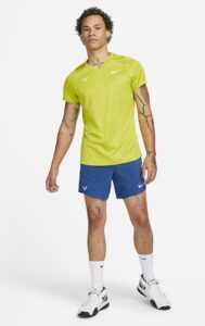 تی شرت تنیس مردانه نایک NikeCourt Dri-FIT Rafa Challenger- سبز