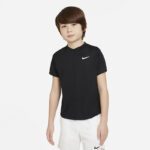 تی شرت تنیس بچگانه نایک NikeCourt Dri-FIT Victory- مشکی