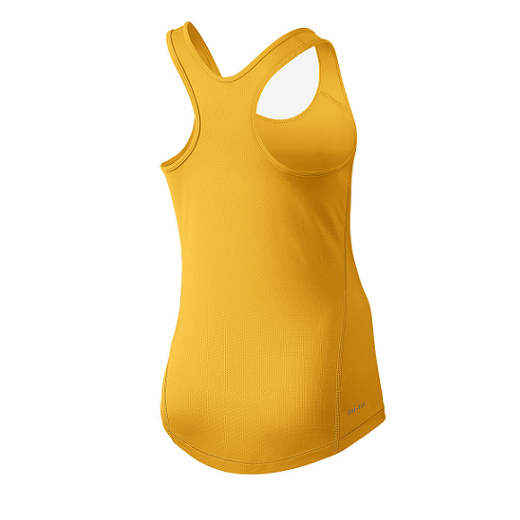 تاپ تنیس بچگانه نایک Nike Pro Cool- زرد