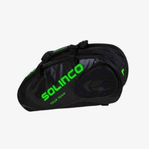 ساک تنیس سولینکو Solinco 6-Pack Tour Team Tennis Racquet Bag-مشکی سبز