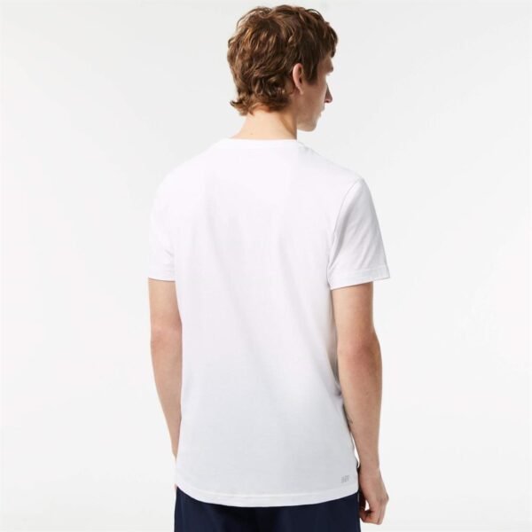 تی شرت تنیس مردانه لاکست Lacoste Regular Fit- سفید