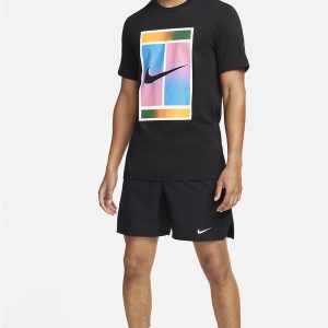 شلوارک تنیس مردانه نایک NikeCourt Dri-FIT Victory 18cm- مشکی