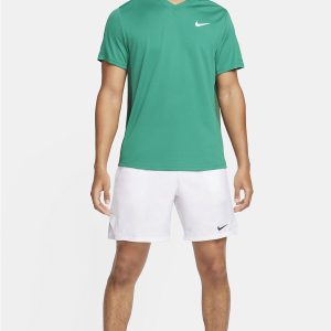 شلوارک تنیس مردانه نایک NikeCourt Dri-FIT Victory 18cm- سفید