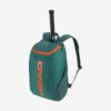 فیروزه ای تیره / نارنجی- HEAD PRO BACKPACK 28L