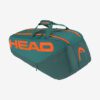 ساک تنیس هد Head PPro Racquet Bag M DYFO-فیروزه ای تیره / نارنجی
