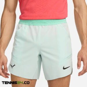 شلوارک تنیس مردانه نایک NikeCourt Dri-FIT ADV Rafa- آبی روشن