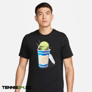 تی شرت تنیس مردانه نایک NikeCourt– مشکی