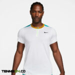 پلوشرت تنیس مردانه نایک NikeCourt Dri-FIT Advantage- سفید