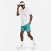 شلوارک تنیس مردانه نایک NikeCourt Dri-FIT Advantage 18 cm- آبی