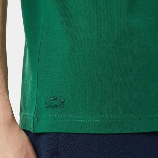 تی شرت تنیس مردانه لاکست Lacoste Relaxed Fit- سبز