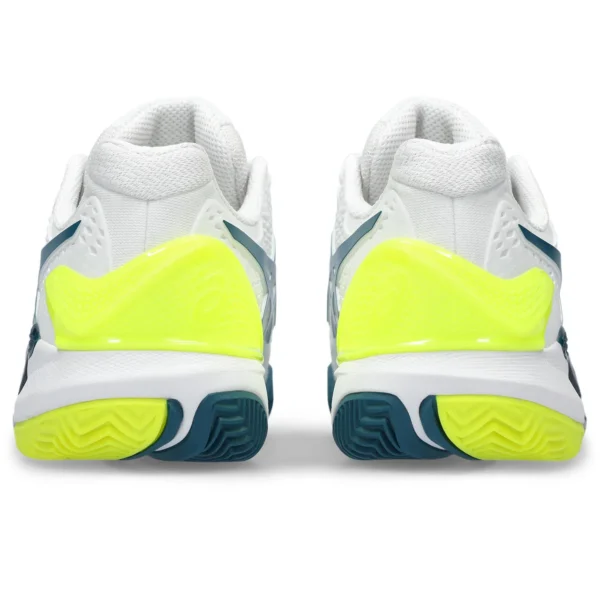 کفش تنیس مردانه اسیکس Asics Gel-Resolution 9 Clay- سفید/زرد
