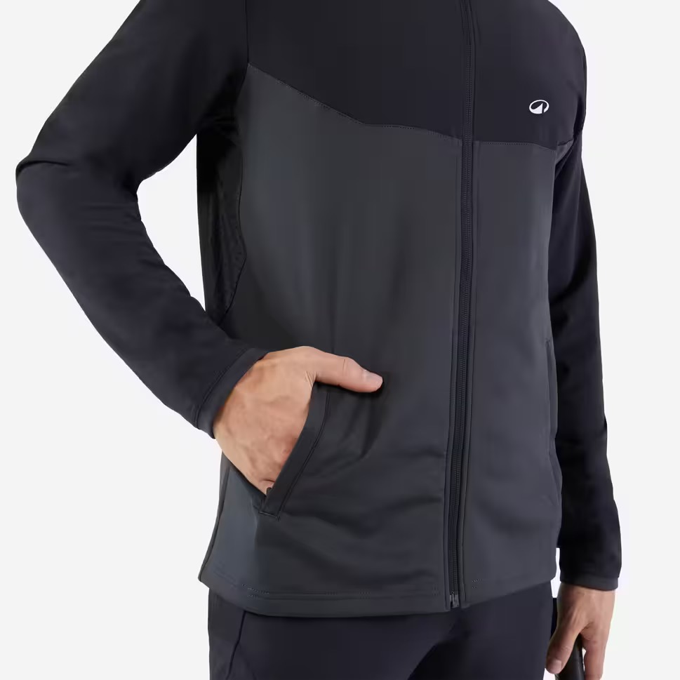 سویشرت تنیس مردانه دکتلون DECATHLON Essential - مشکی - Image 7