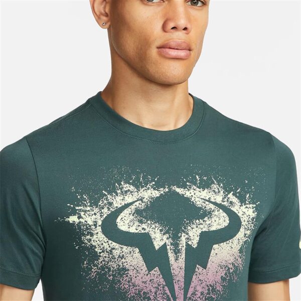 تی شرت تنیس مردانه نایک NikeCourt Dri-FIT Rafa – سبز