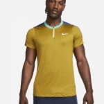 پلوشرت تنیس مردانه نایک NikeCourt Dri-FIT Advantage- زرد