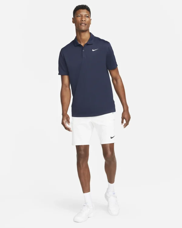 پلوشرت تنیس مردانه نایک NikeCourt Dri-FIT- سرمه ای