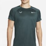 تی شرت تنیس مردانه نایک Nike RAFA Challenger- یشمی