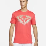 تی شرت تنیس مردانه نایک NikeCourt Dri-FIT Rafa– نارنجی