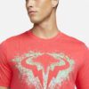 تی شرت تنیس مردانه نایک NikeCourt Dri-FIT Rafa– نارنجی