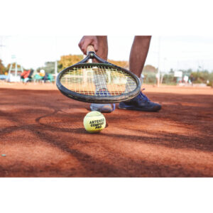 توپ تنیس آرتنگو ARTENGO Comfort Pro با 18 بسته چهارتایی – زرد