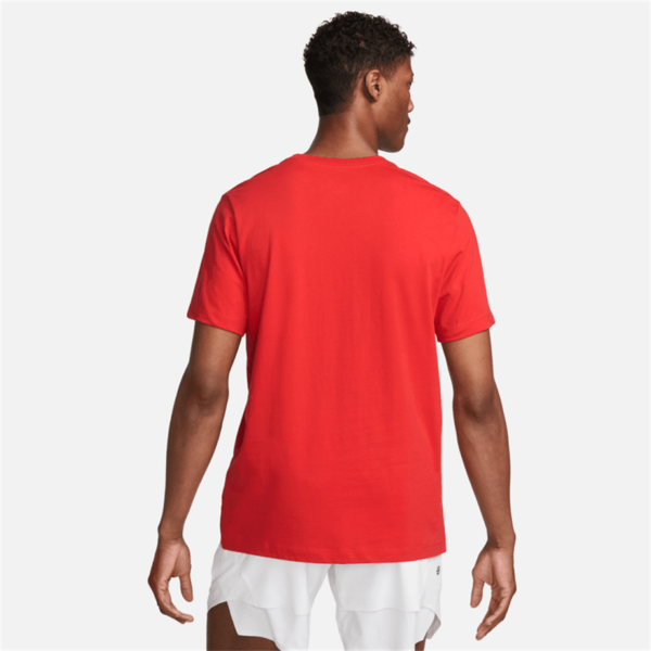 تی شرت تنیس مردانه نایک NikeCourt– قرمز
