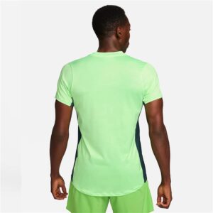 تی شرت تنیس مردانه نایک NikeCourt Dri-FIT Advantage- سبز روشن