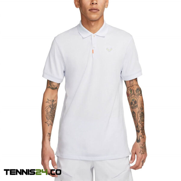 پلوشرت تنیس مردانه نایک Nike Polo Rafa- سفید