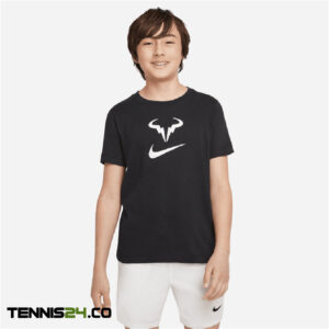 تی شرت تنیس پسرانه نایک Nike Dri-Fit Rafa- مشکی