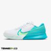 کفش تنیس زنانه نایک NikeCourt Air Zoom Vapor Pro 2 - سفید/آبی