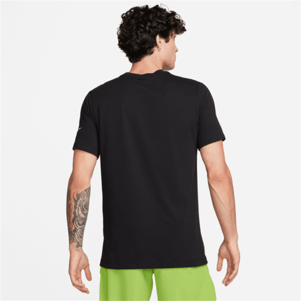 تی شرت تنیس مردانه نایک Rafa NikeCourt Dri-FIT– مشکی