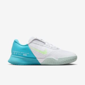 کفش تنیس زنانه نایک NikeCourt Air Zoom Vapor Pro 2 – سفید/آبی
