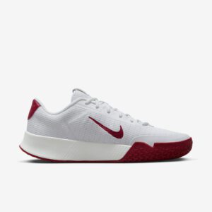 کفش تنیس مردانه نایک NikeCourt Vapor Lite 2– سفید/زرشکی
